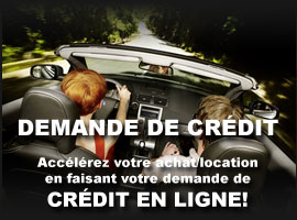 Demande de crédit auto usagé levis